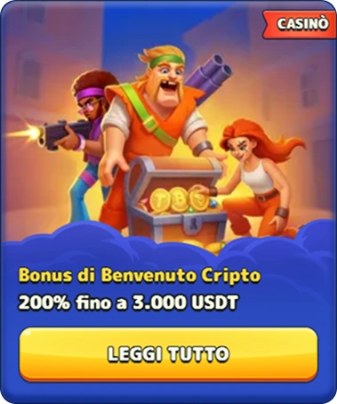 Bonus di Benvenuto Cripto.